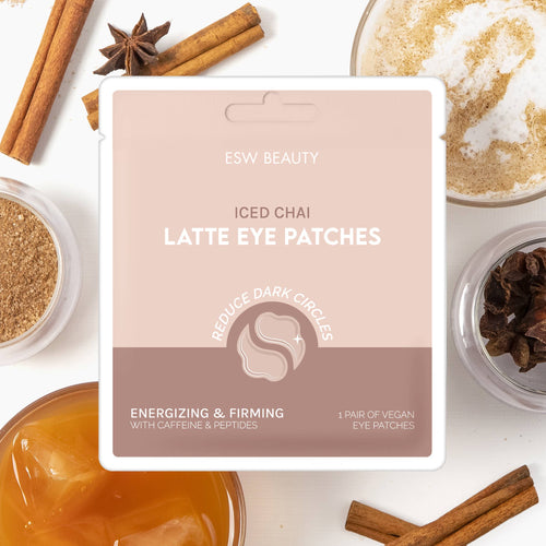 ESW BEAUTY - Iced Chai Latte Energizing & Firming Eye Patches