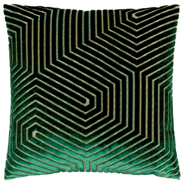 Evoke Cut Velvet Cushion