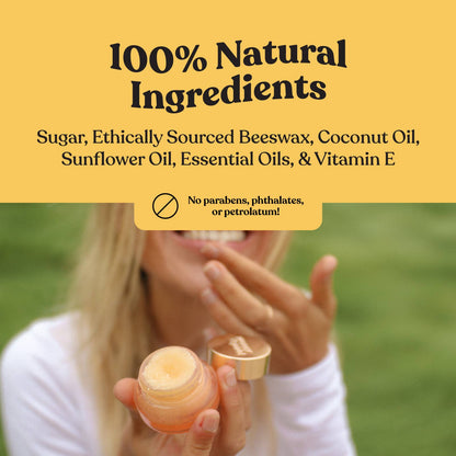 POPPY & POUT - Lip Scrub - Orange Blossom