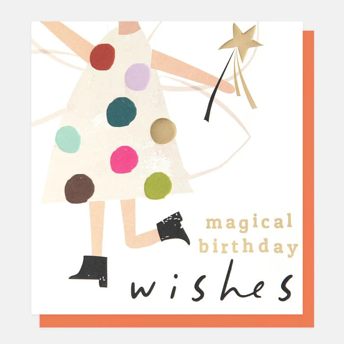 Fairy Wand Magical Birthday Card