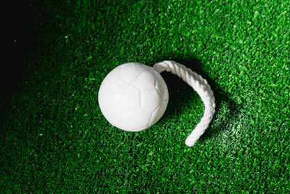 Football Soap on a Rope