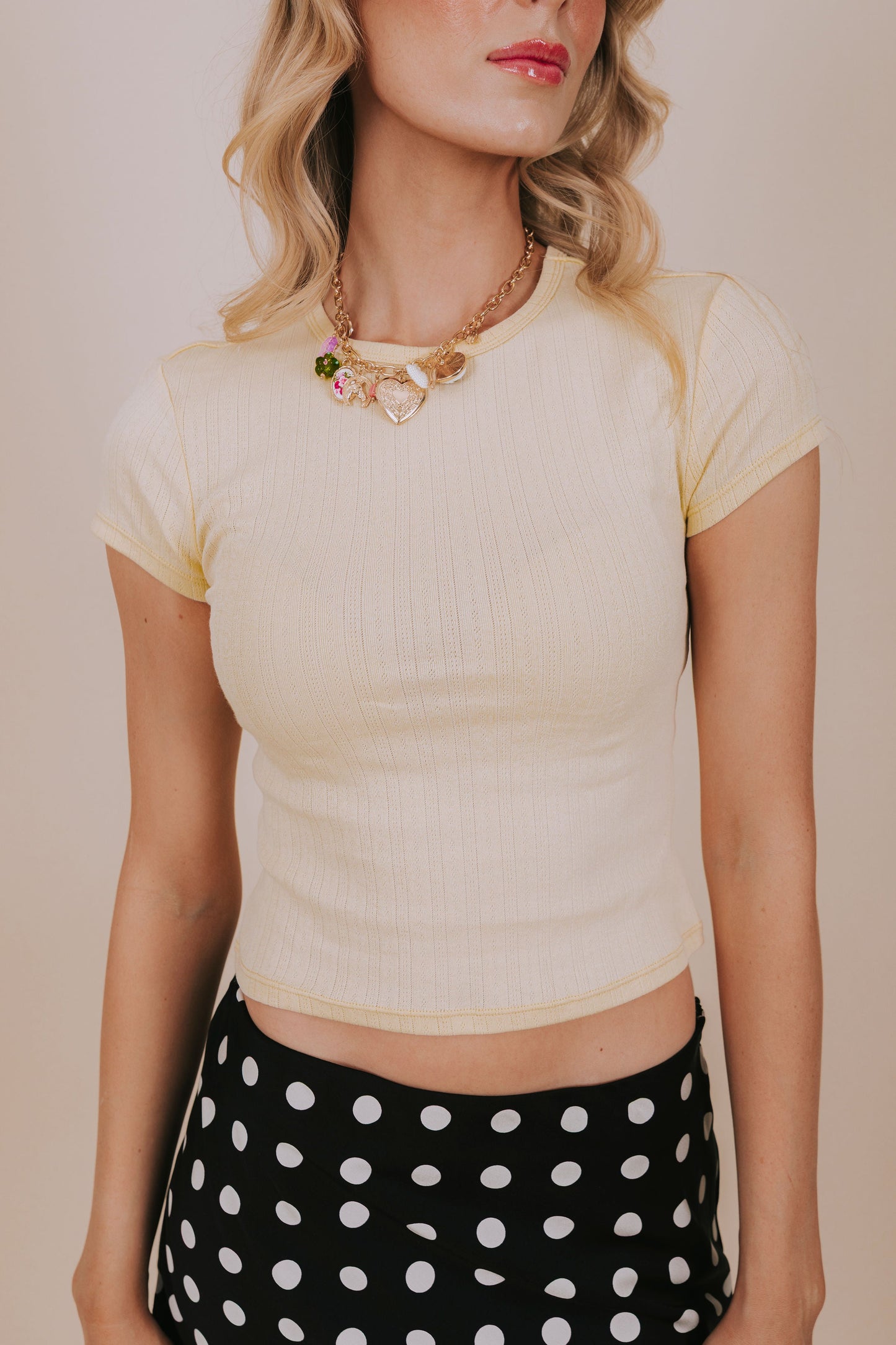 FREE PEOPLE - Wait A Minute Baby Tee