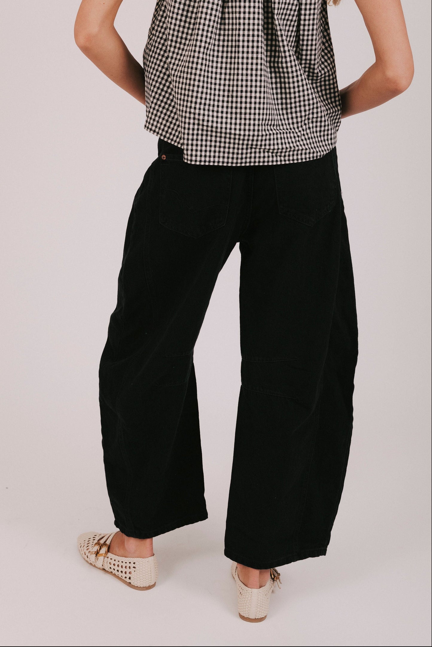 FREE PEOPLE - Good Luck Mid-Rise Barrel Jeans - 7 Colors!