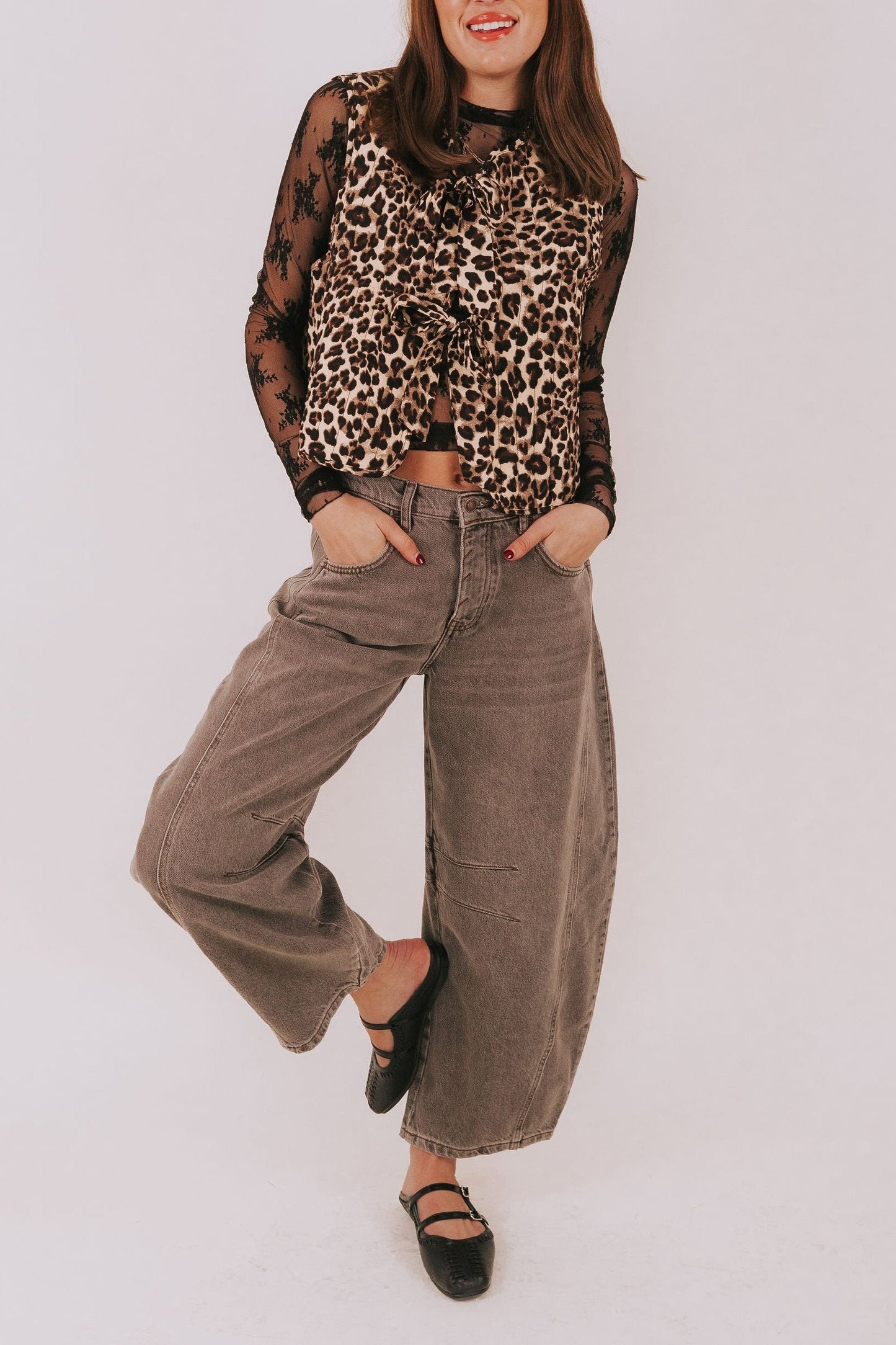 FREE PEOPLE - Good Luck Mid-Rise Barrel Jeans - 7 Colors!