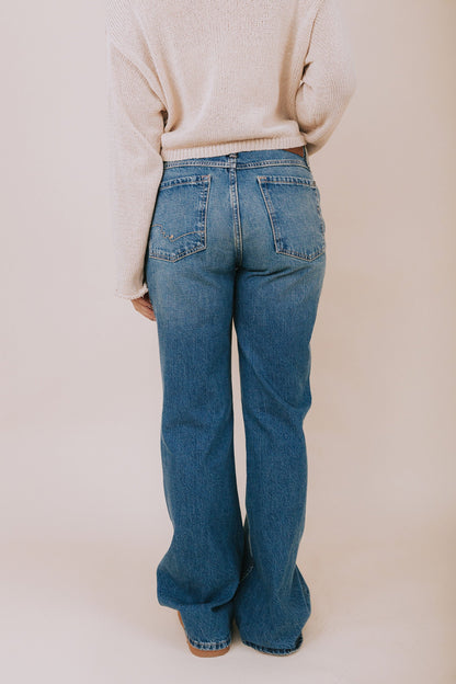 FREE PEOPLE - West Coast Relaxed Flare Jeans