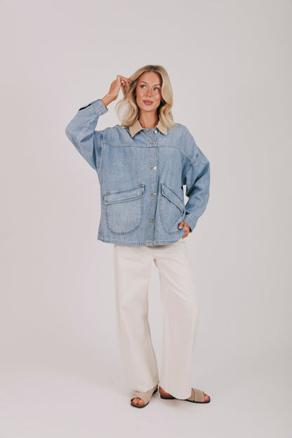 FREE PEOPLE - Lemon Denim Jacket