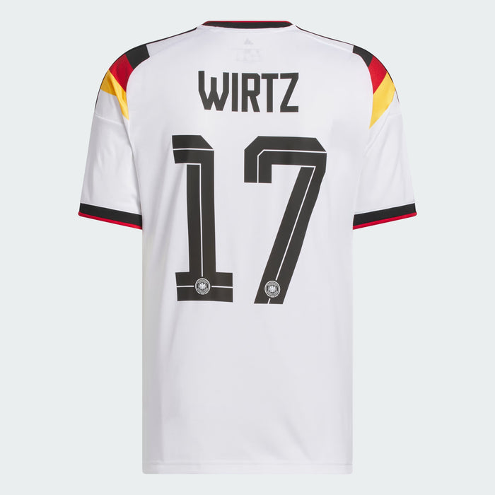 adidas Germany 26 Wirtz Home Jersey | White | Men's