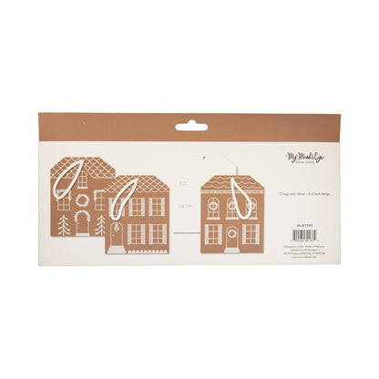 MY MIND'S EYE - Gingerbread Houses Tag Set