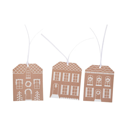 MY MIND'S EYE - Gingerbread Houses Tag Set