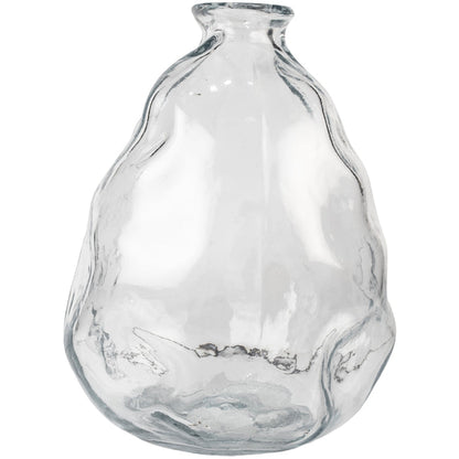 Glass Vase Clear Wobble