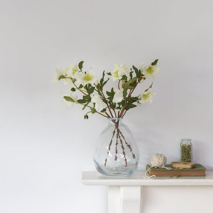 Glass Vase Clear Wobble