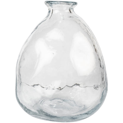 Glass Vase Clear Wobble