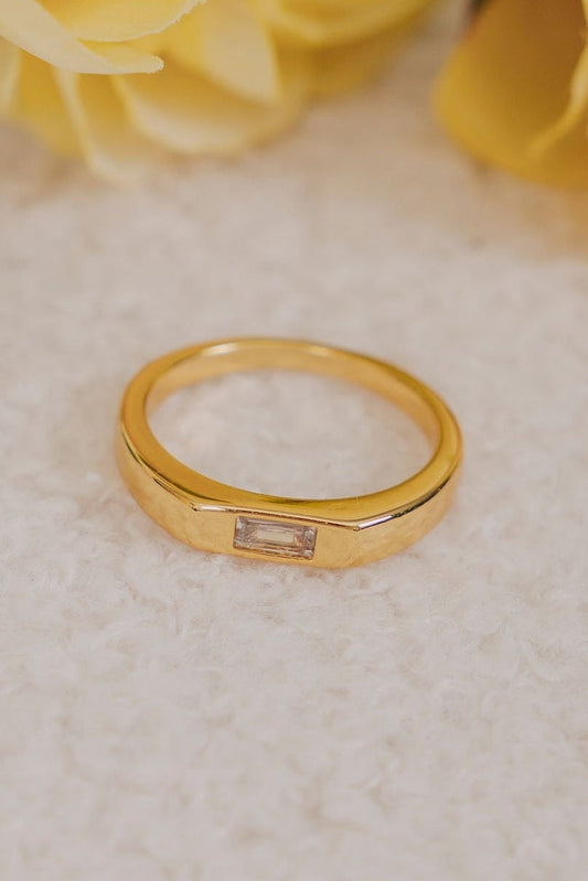 Interesting Ring - 18K Gold Plated