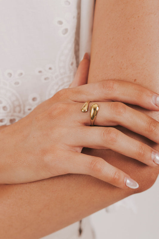 I'm Coming Ring - 14K Gold Plated