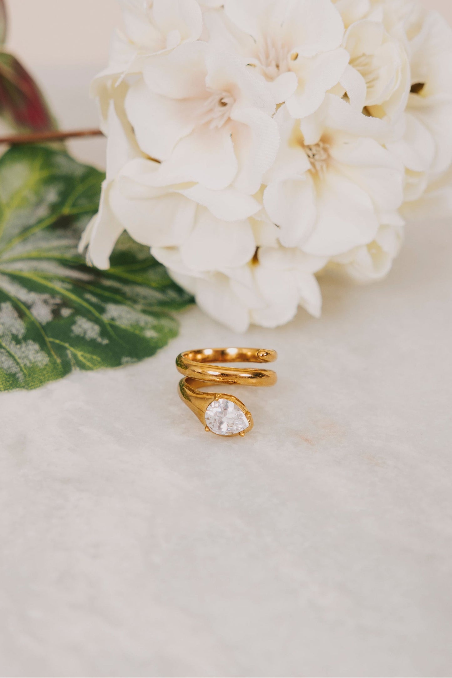Labyrinth Ring - 18K Gold Plated