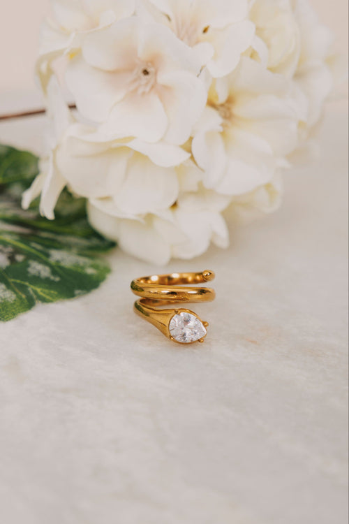 Labyrinth Ring - 18K Gold Plated