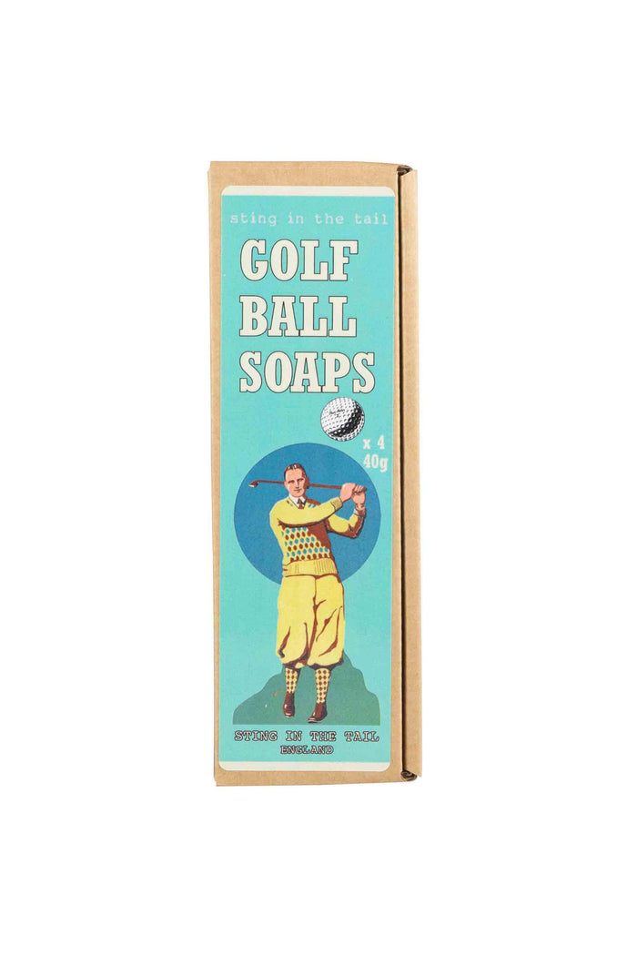 Golf Ball Box of Soap X 4
