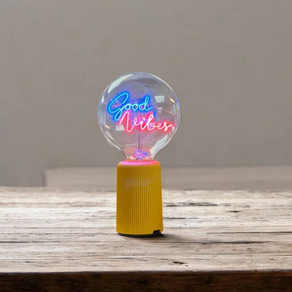 GOOD VIBES BLUE/RED BULB