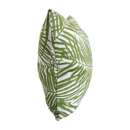 Heat Wave Palm Custom Designer Pillow side view | Arianna Belle
