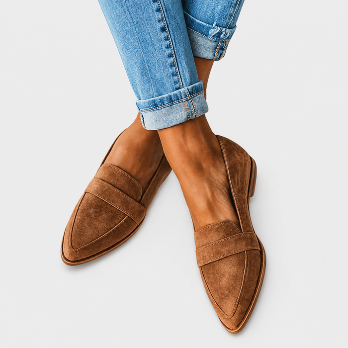 Helen | Soft Suede Orthopedic Slippers