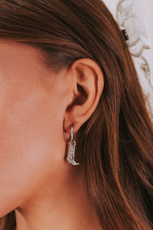 Just A Cowgirl Earrings - 2 Colors!
