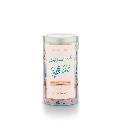 ILLUME - Go Be Lovely Mini Tin Trio Gift Set