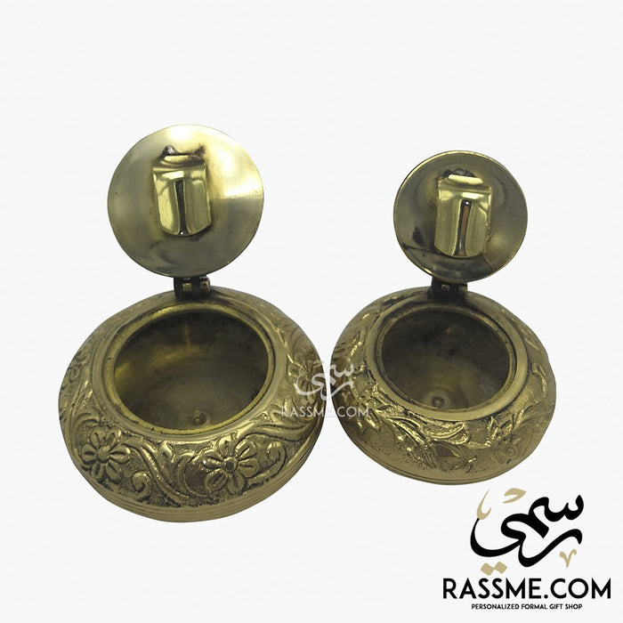 Indian Solid Portable Brass Ashtray