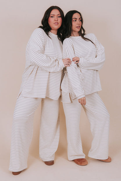INCLUSIVE SIZING - Cozy Seaside Pants - 2 Colors!