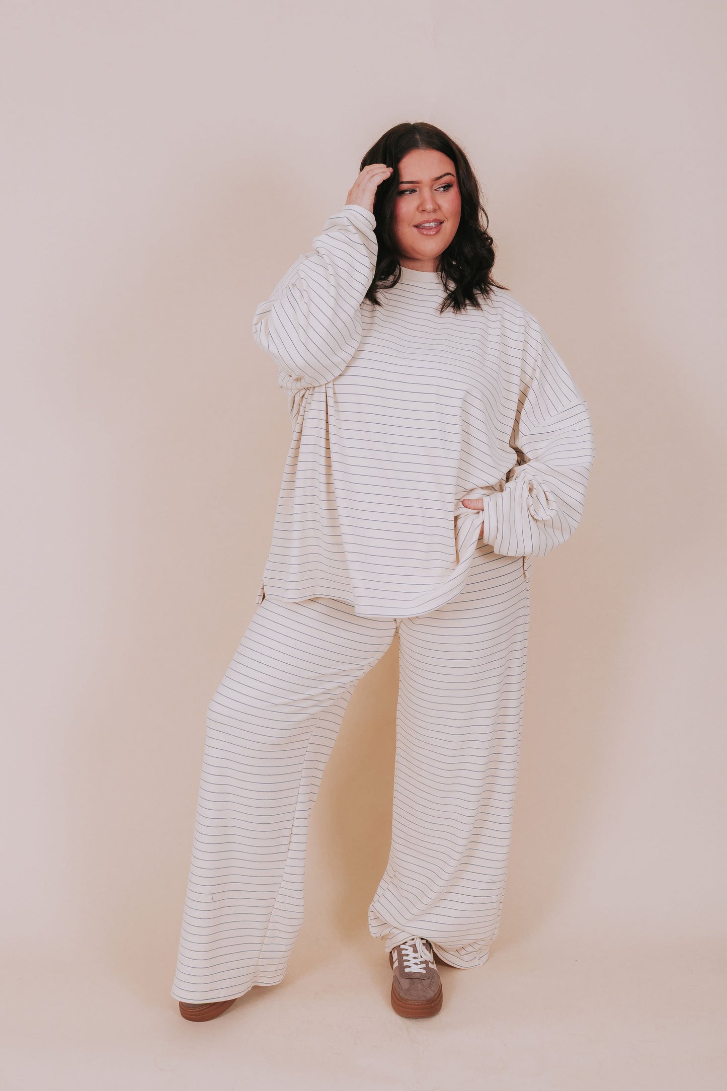 INCLUSIVE SIZING - Cozy Seaside Top - 2 Colors!