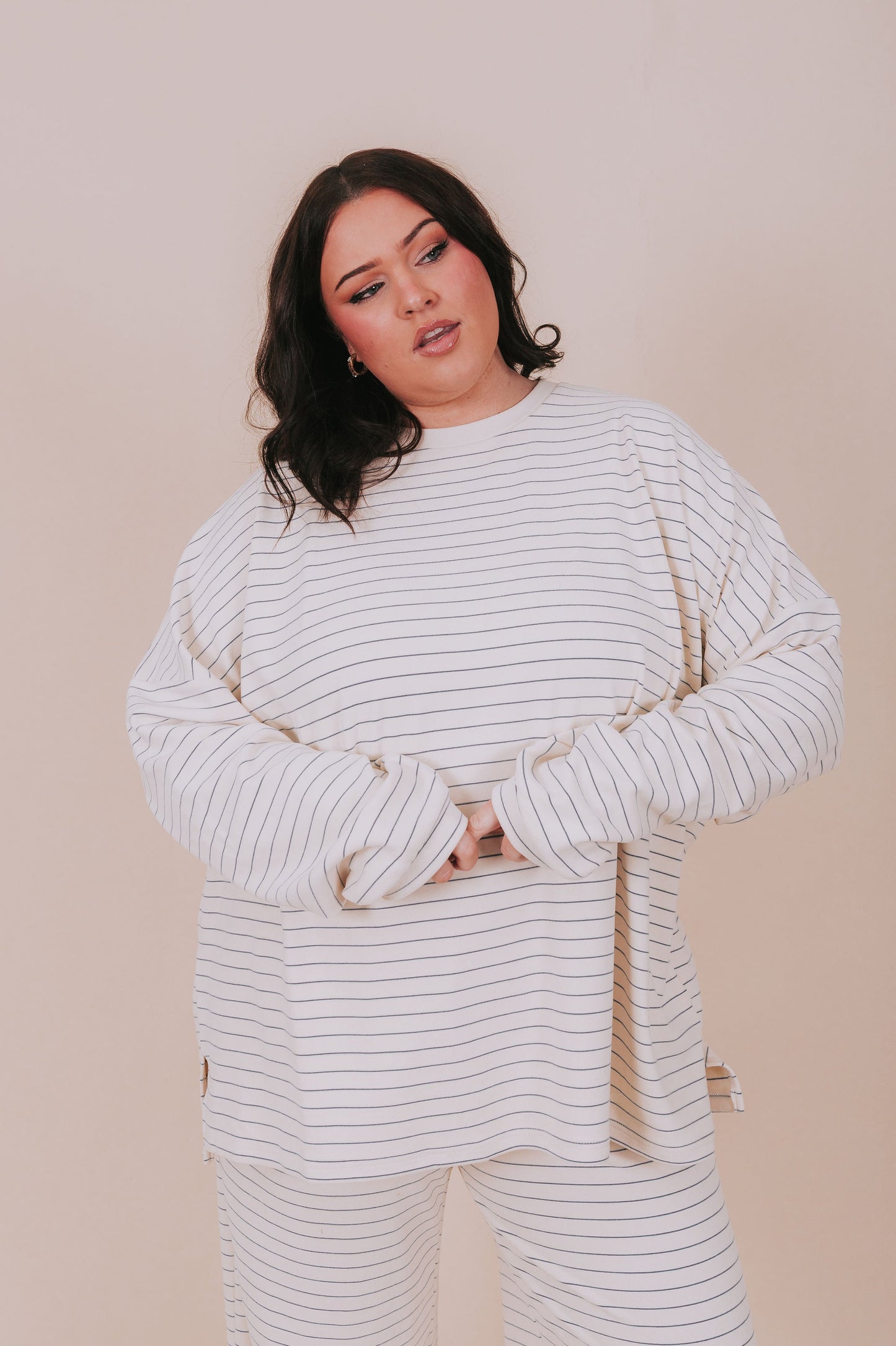 INCLUSIVE SIZING - Cozy Seaside Top - 2 Colors!