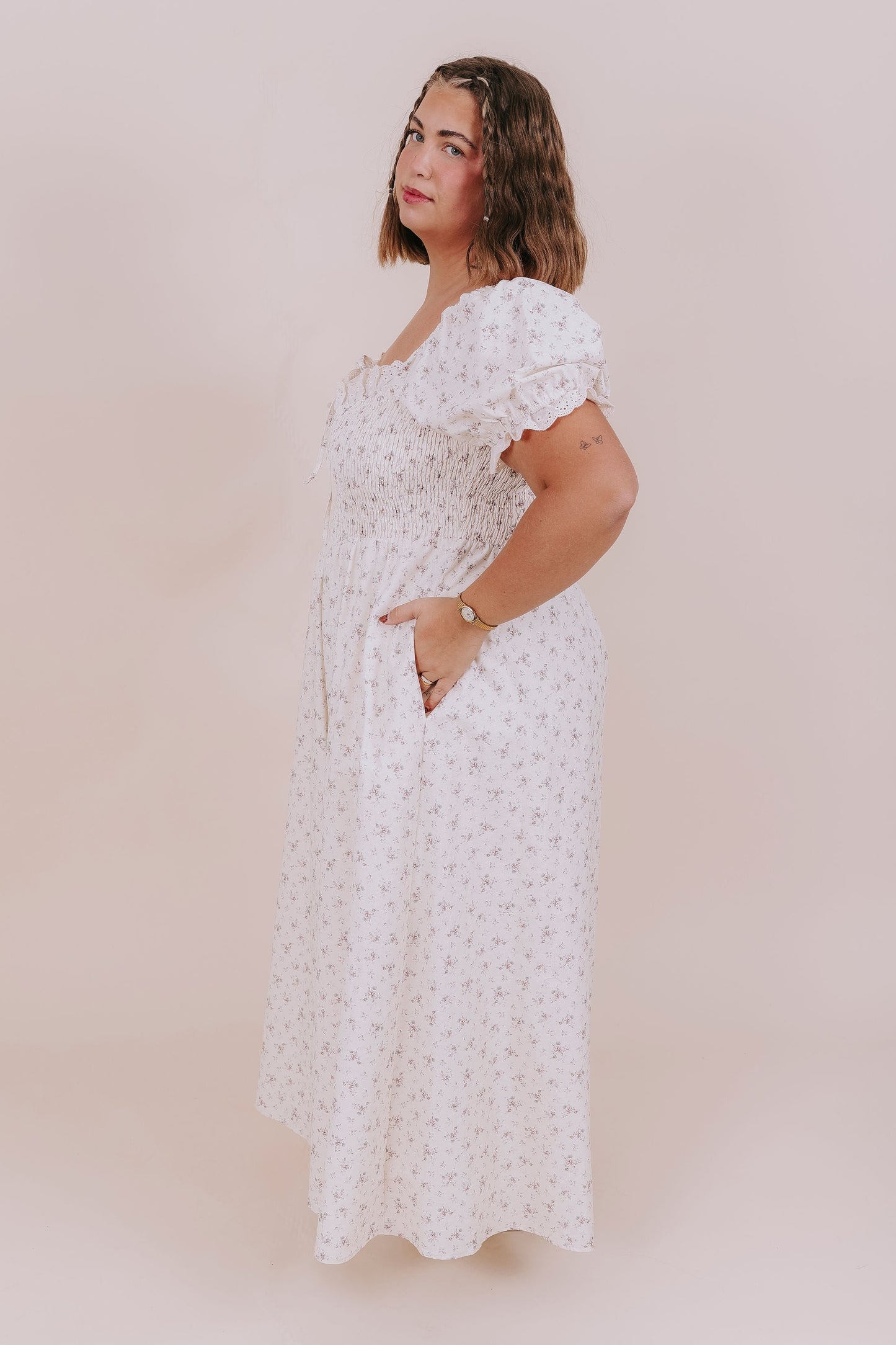 PLUS SIZE - Willing To Wait Dress