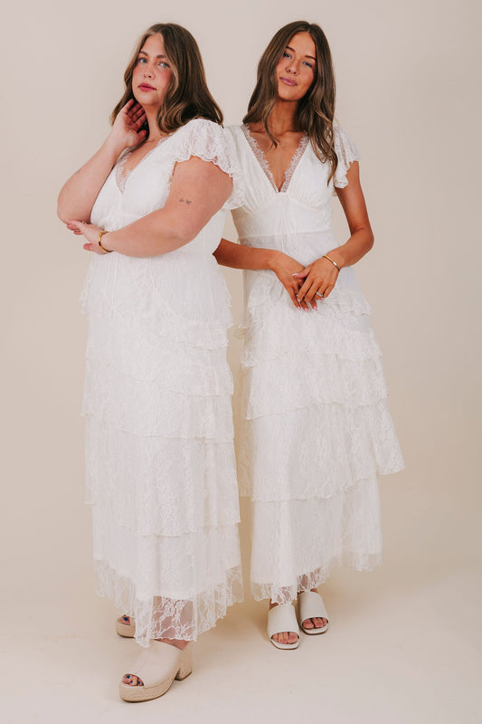 INCLUSIVE  SIZING - Whispered Elegance Dress