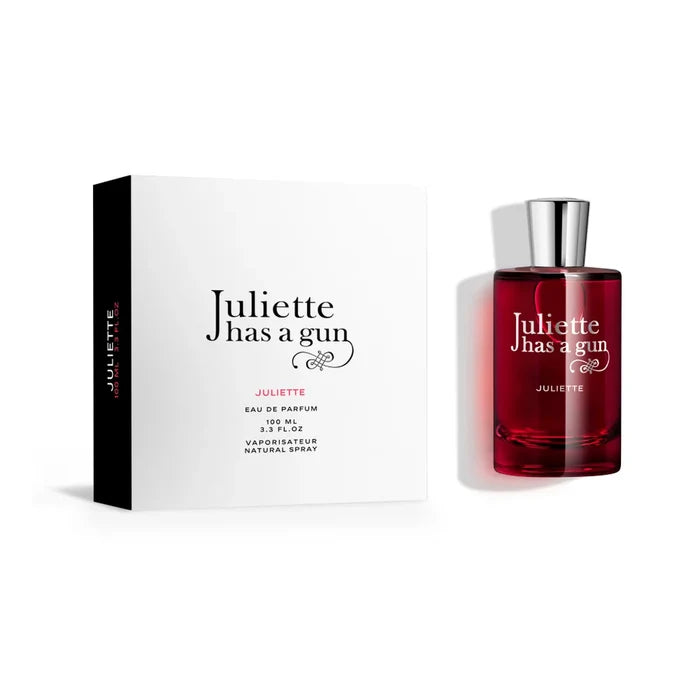 Juliette Has A Gun Juliette Eau de Parfum bottle with its white gift box
