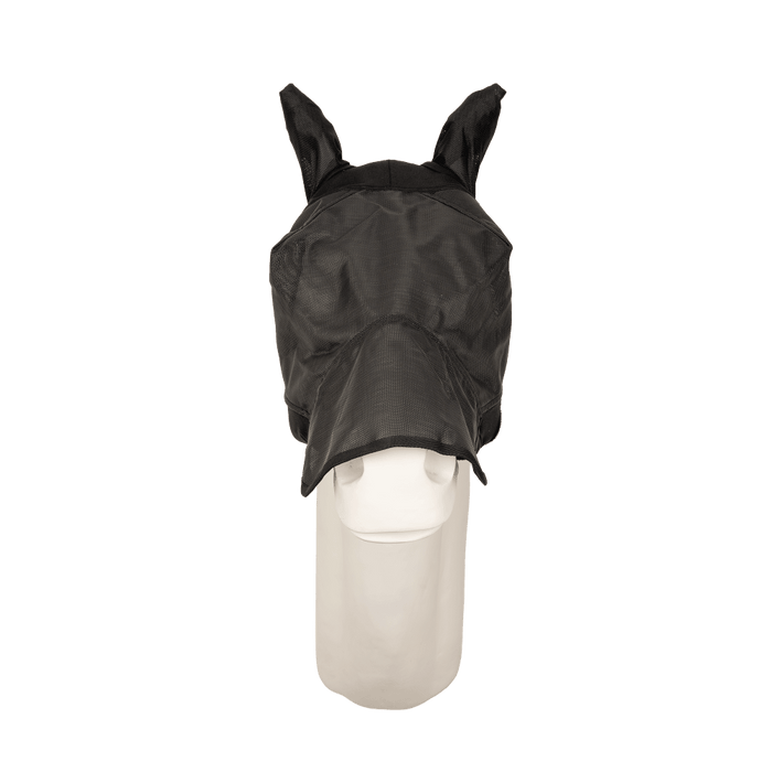 Kentucky Horsewear Fly Mask Pro Strong with Ears & Nose Black - Equiluxe Tack