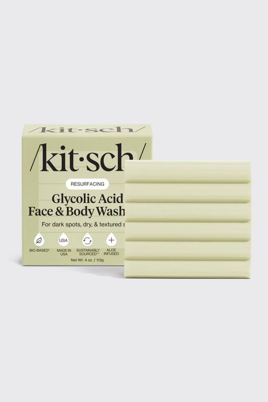 KITSCH - Glycolic Acid Exfoliating Face and Body Wash
