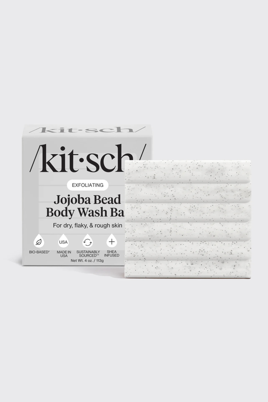 KITSCH - Jojoba Bead Exfoliating Body Wash Bar