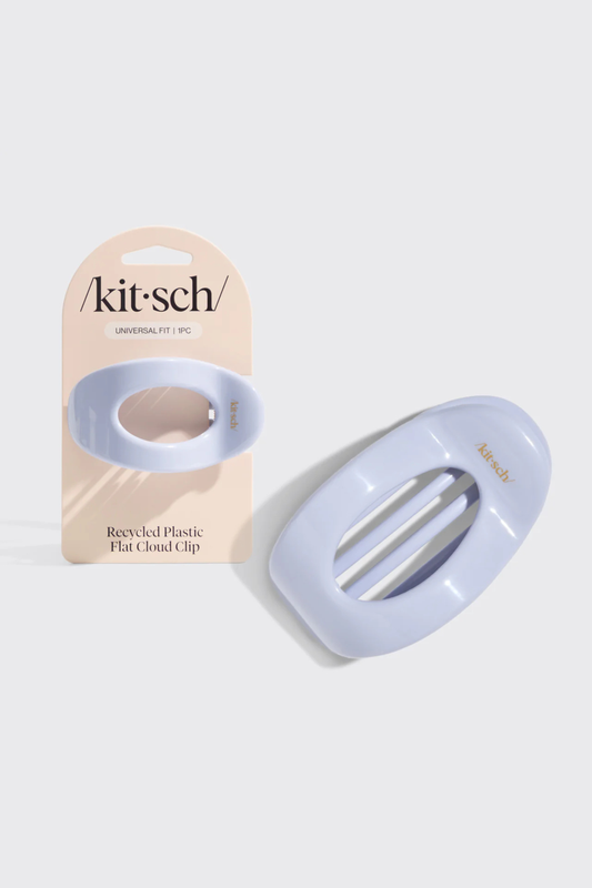 KITSCH - Recycled Plastic Medium Flat Cloud Clip - Hydrangea Breeze