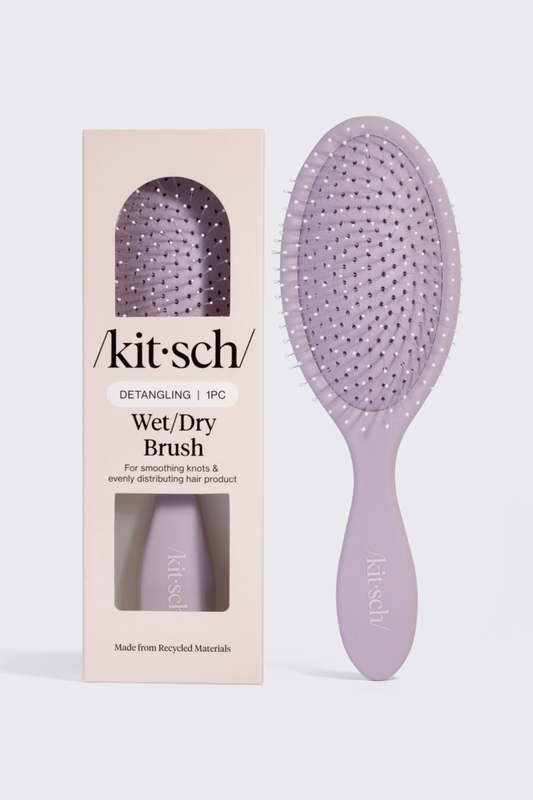 KITSCH - Recycled Plastic Wet/Dry Brush- Soft Violet