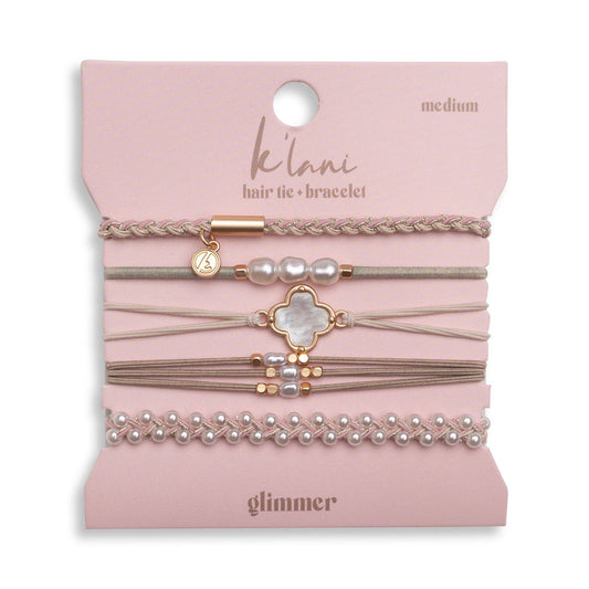 K'LANI - Glimmer Hair Tie Bracelets