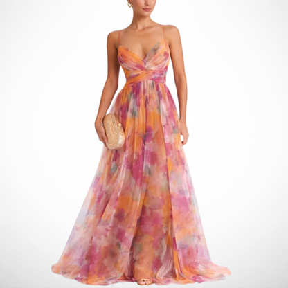 La Scintilla | Maxi Dress Floral Elegance