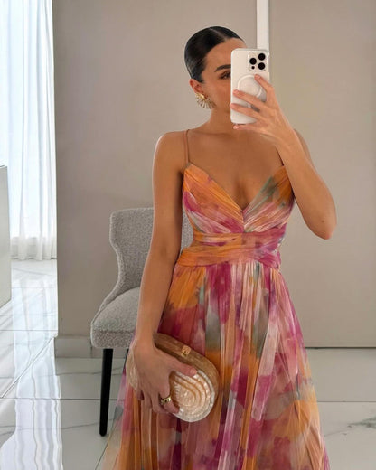 La Scintilla | Maxi Dress Floral Elegance
