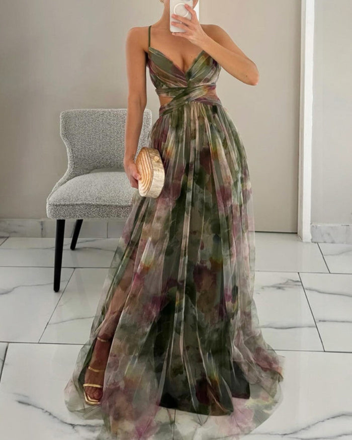 La Scintilla | Maxi Dress Floral Elegance