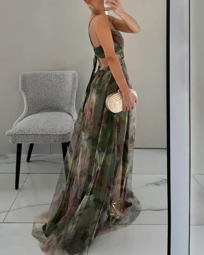 La Scintilla | Maxi Dress Floral Elegance