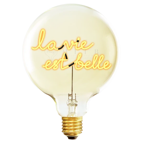 LA VIE EST BELLE AMBER BULB