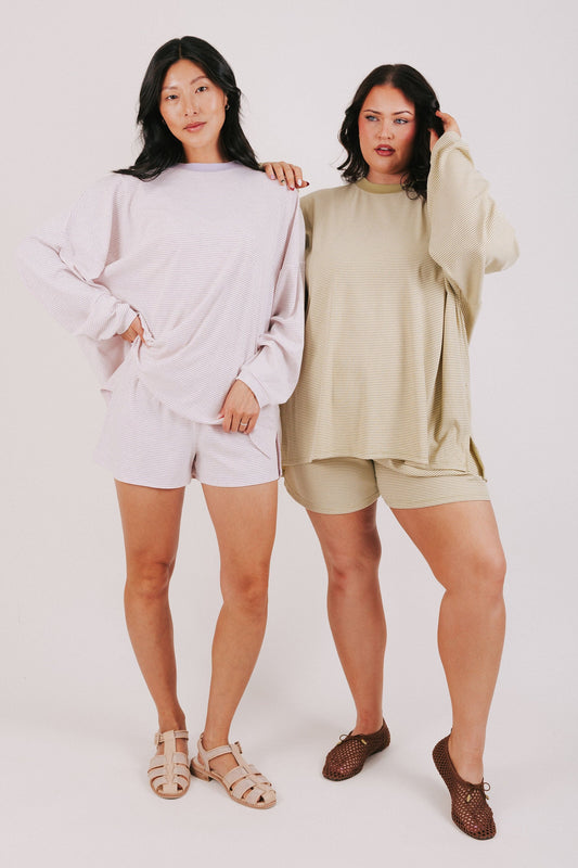 INCLUSIVE SIZING - Calm Days Shorts - 2 Colors!