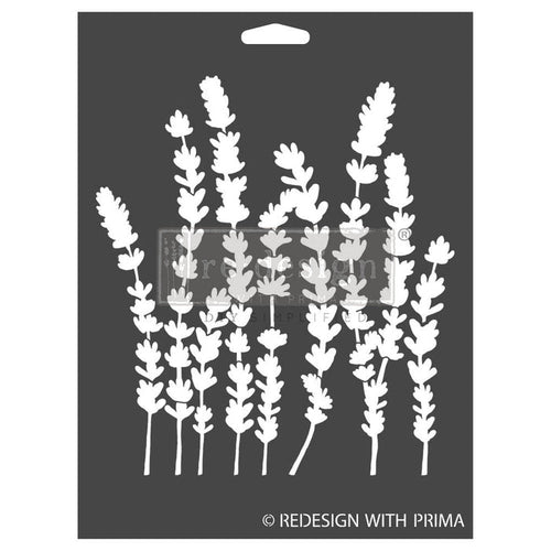 Lavender Bliss | 3D DECOR STENCIL | Redesign with Prima