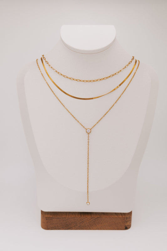 Homecoming Necklace - 16K Gold Plated