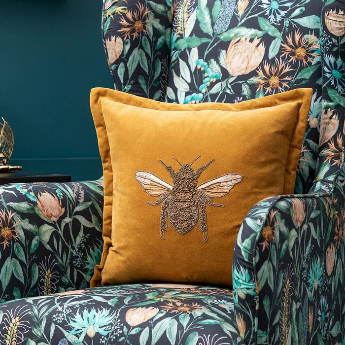 Layla Embroidered Cushion