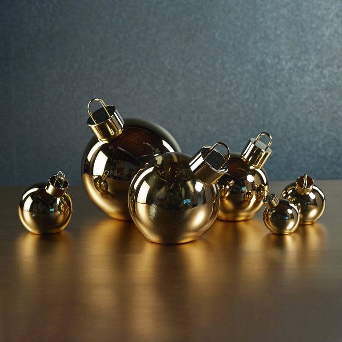 LED GOLD GLASS OVERSIZED 6 "