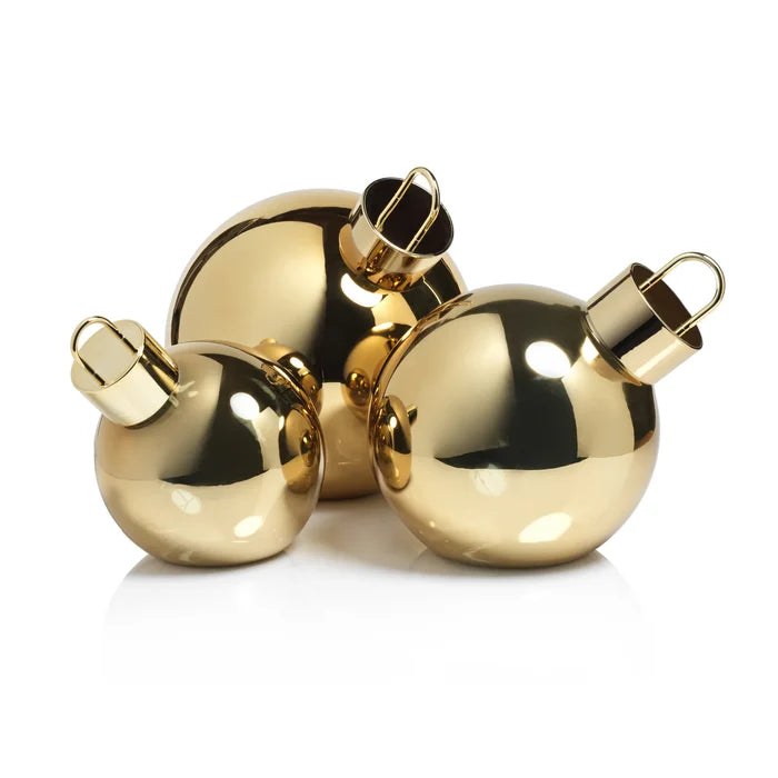 LED GOLD GLASS OVERSIZED 7.75"